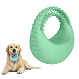 Maxbell Float Interactive Dog Ball Rubber Instinct Training Tumbler Pet Chew Toy Green