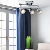 Maxbell 3 Heads Ceiling Ceiling Lamp Downlight Lighting Gu10 for Barn Store Bedroom white