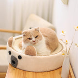 Maxbell Sisal Cat Scratcher Bed Durable Grinding Claw Scratch Pad Kitty Training Toy