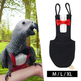 Maxbell Cute Parrots Flight Suit Washable Bird Costume for Halloween Festival Party M