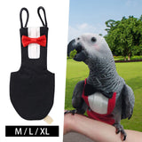 Maxbell Cute Parrots Flight Suit Washable Bird Costume for Halloween Festival Party M