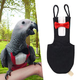Maxbell Cute Parrots Flight Suit Washable Bird Costume for Halloween Festival Party M