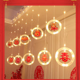 Maxbell Holiday Icicle Light Lights Ornament for Garden Roof Decor USB Remote Control