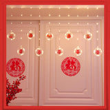 Maxbell Holiday Icicle Light Lights Ornament for Garden Roof Decor USB Remote Control