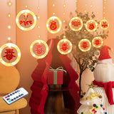 Maxbell Holiday Icicle Light Lights Ornament for Garden Roof Decor USB Remote Control