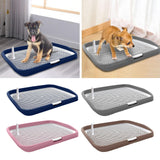 Maxbell Dog Toilet Potty Pad Holder Washable with Urinary Column Dog Accessories Blue