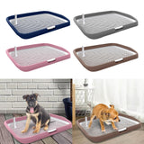 Maxbell Dog Toilet Potty Pad Holder Washable with Urinary Column Dog Accessories Blue