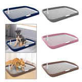 Maxbell Dog Toilet Potty Pad Holder Washable with Urinary Column Dog Accessories Blue