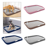 Maxbell Dog Toilet Potty Pad Holder Washable with Urinary Column Dog Accessories Blue