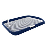 Maxbell Dog Toilet Potty Pad Holder Washable with Urinary Column Dog Accessories Blue
