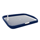 Maxbell Dog Toilet Potty Pad Holder Washable with Urinary Column Dog Accessories Blue