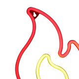 Maxbell Flame LED Neon Sign Decorative Neon Light Sign Neon Lights for Bedroom Party