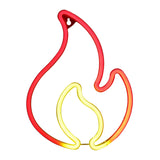 Maxbell Flame LED Neon Sign Decorative Neon Light Sign Neon Lights for Bedroom Party