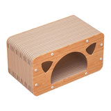 Maxbell Cat Scratcher Cardboard Scratch Pad Corrugated Scratching Bed Pet Cushion