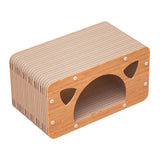 Maxbell Cat Scratcher Cardboard Scratch Pad Corrugated Scratching Bed Pet Cushion