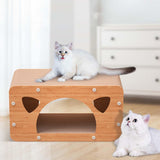 Maxbell Cat Scratcher Cardboard Scratch Pad Corrugated Scratching Bed Pet Cushion