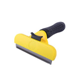 Maxbell Deshedding Comb Cleaning Brush Remover Pet Hair Brushes for Cats Dogs Kitten 15.5x10x5cm Yellow