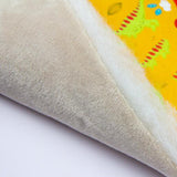 Maxbell Bird House Nest Hut Parakeets Lovebirds Toy Parrots Cage Hanging Hammock Bed Yellow 31x15x15cm