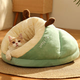 Maxbell Pet Bed Slipper Nest Puppy Bed Cat House Pet Supplies Green