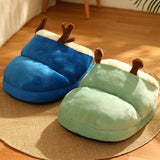 Maxbell Pet Bed Slipper Nest Puppy Bed Cat House Pet Supplies Blue