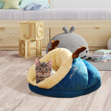 Maxbell Pet Bed Slipper Nest Puppy Bed Cat House Pet Supplies Blue