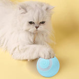 Maxbell Interactive Cat Toy Automatic Rolling Ball for Pet Exercise Chaser Toy Blue