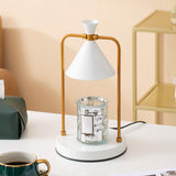 Maxbell Electric Candle Warmer Lamp Top Down Melting for Bedroom Home Decor Office White