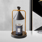 Maxbell Electric Candle Warmer Lamp Wax Melt for Home Fragrance Living Room Beside Black