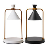 Maxbell Electric Candle Warmer Lamp Wax Melting Tea Light for Home Living Room Black