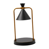 Maxbell Electric Candle Warmer Lamp Wax Melting Tea Light for Home Living Room Black