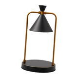 Maxbell Electric Candle Warmer Lamp Wax Melting Tea Light for Home Living Room Black