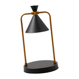 Maxbell Electric Candle Warmer Lamp Wax Melting Tea Light for Home Living Room Black