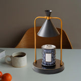 Maxbell Electric Candle Warmer Lamp Wax Melting Tea Light for Home Living Room Black