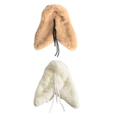 Maxbell Bird Half Wrapped Nest Blanket Winter Bed Birdhouse Hideout for Bluebirds Khaki