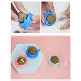 Maxbell Catnip Ball Toys Teething Toy Snack Pet French Windows with Lid Chew Cat Toy style F