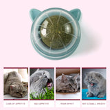 Maxbell Catnip Ball Toys Teething Toy Snack Pet French Windows with Lid Chew Cat Toy style I