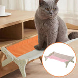 Maxbell Pet Cat Window Perch Wood Frame Shelf Window Chair Hanging Bed Hammock Pink