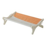 Maxbell Pet Cat Window Perch Wood Frame Shelf Window Chair Hanging Bed Hammock Orange