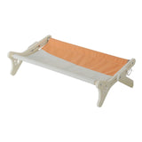 Maxbell Pet Cat Window Perch Wood Frame Shelf Window Chair Hanging Bed Hammock Orange