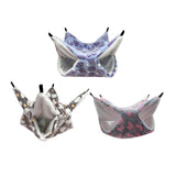 Maxbell Hamster Hammock Bed Bedding Sleeping Warm Playing for Small Pet Parrot Purple