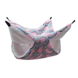 Maxbell Hamster Hammock Bed Bedding Sleeping Warm Playing for Small Pet Parrot Gray