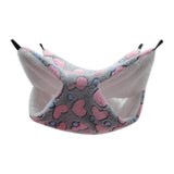 Maxbell Hamster Hammock Bed Bedding Sleeping Warm Playing for Small Pet Parrot Gray