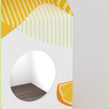 Maxbell Cat Scratching Board House Corrugated Cardboard Wear Resistant Widely Used Orange