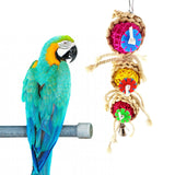 Maxbell Parrot Toys Bird Chewing Toy Pet Bird Toys for Cockatoos Finches Birds Gift