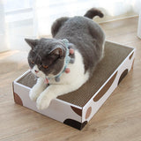 Maxbell Cat Scratcher Cardboard Scratching Pads with Box Corrugate Paper Kitten