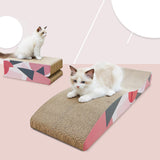 Maxbell Corrugated Scratching Bed Foldable Scratch Pad Cat Scratcher Cardboard