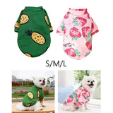 Maxbell Pet Costume Dog Clothes Cat Cosplay Puppy Clothing for New Year Holiday Pineapple S