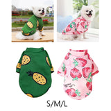 Maxbell Pet Costume Dog Clothes Cat Cosplay Puppy Clothing for New Year Holiday Pineapple S