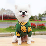 Maxbell Pet Costume Dog Clothes Cat Cosplay Puppy Clothing for New Year Holiday Pineapple S