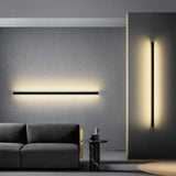 Maxbell Modern LED Long Wall Lamp Light Sconce Bedside Lamp for Home Hallway Decor Warm Light 80cm